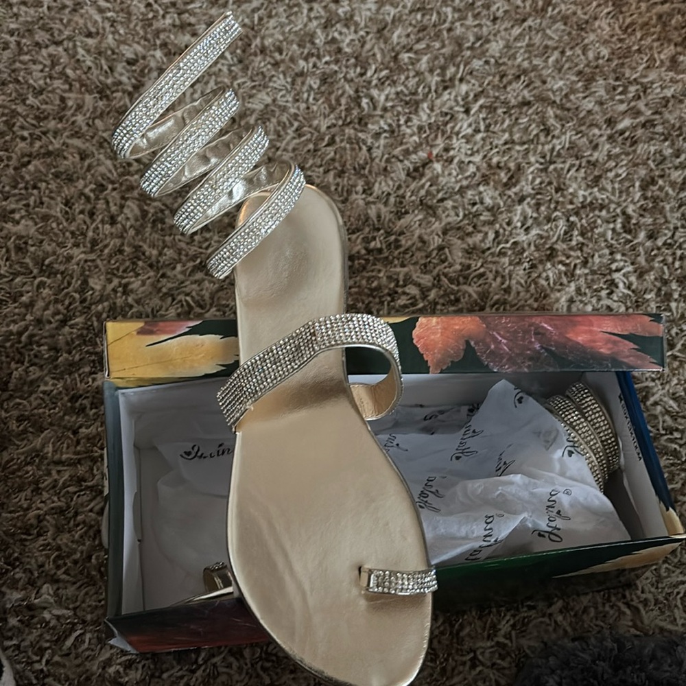 Brand new sandals